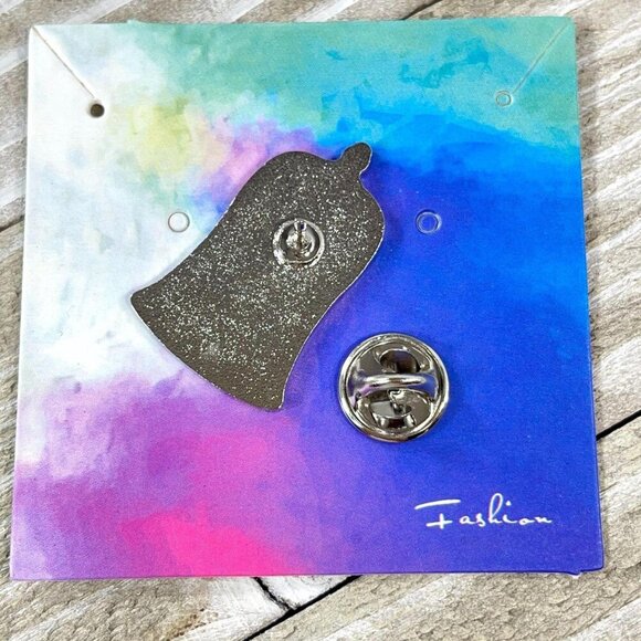 Beauty Beast Rose Lapel Pin Glass Cartoon Brooch Badge Accessories Jewelry Pin - Picture 3 of 5